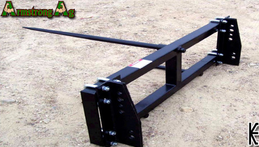 Front End Loader Round Bale Spear