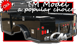 Click for details on another of the most popular CM® Truck Beds, the TM model. It's available at Kempner Equipment.