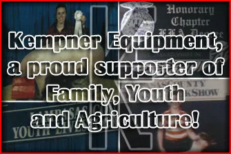Kempner Equipment Proud Supporter Sign