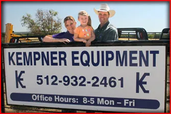 Kempner Equipment Family Sign